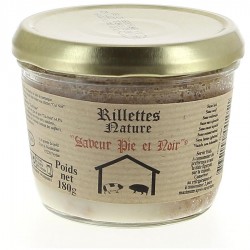 Rillettes saveur pie et noir
